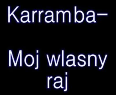 ThePelek - Mam nadzieję, że #karramba wróci jeszcze kiedyś do klimatów z @VatosLocos ...