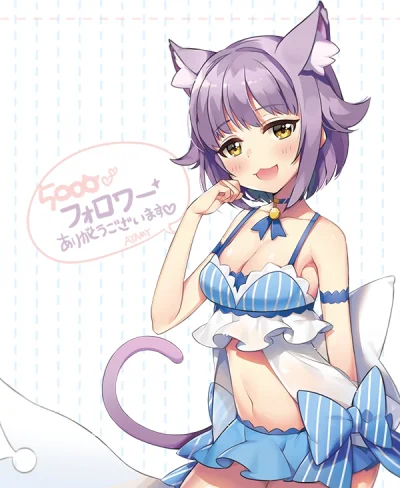 BlueFeather - #randomanimeshit #kemonomimi #nekomimi #crossover #crossdressing #idolm...