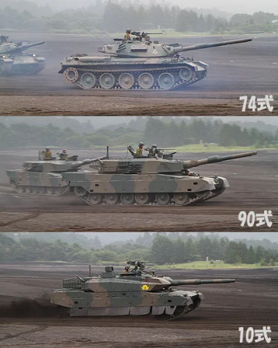orkako - W Japonii powstały trzy generacje powojennych czołgów określane jako ST-A , ...