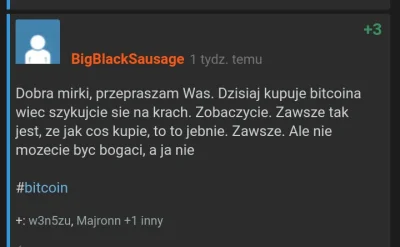 BigBlackSausage - To JA. Mistrz nad mistrzami, prorok proroków. To ja decyduje co na ...