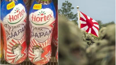 travelove - Finał sprawy z flagą imperialnej Japonii na napoju Hortexu:

https://ww...