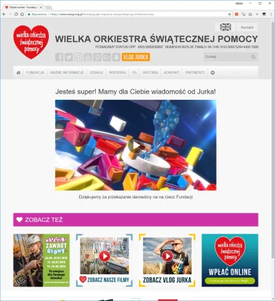 tRNA - #wosp wspieram i ja.
SPOILER
#wielkaorkiestraswiatecznejpomocy #czujedobrzec...