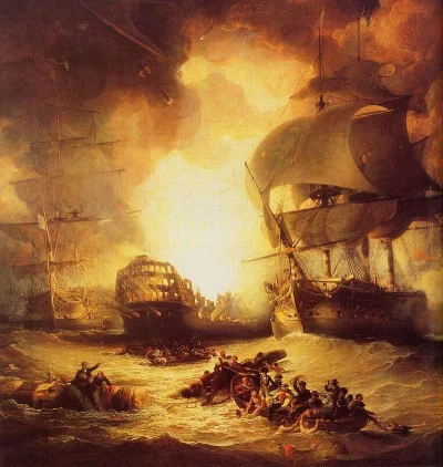 sropo - Dzisiaj przenosimy się an morze w czasy Napoleona, czyli bitwy pod Abukirem
...