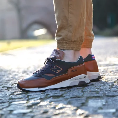 masiej - Wyszły już ciekawe NB 1500 ze skóry, dostępne na RunColors. #streetwear #but...