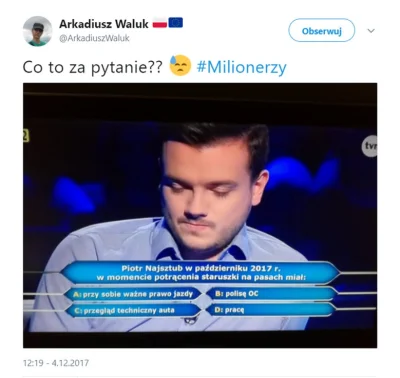 elim - Widać aszdziennik stracił poczucie humoru bo samo pytanie jest na miarę tego p...