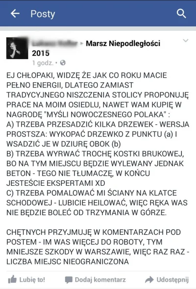 p.....a - ( ͡° ͜ʖ ͡°)
#bekazprawakow #neuropa #4konserwy #marszniepodleglosci