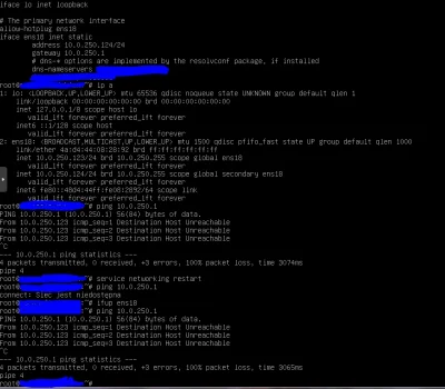 carlo497 - Jak w #linux #debian zmienić adres ip bez restartu? Zgłupiałem...
Ma być ...
