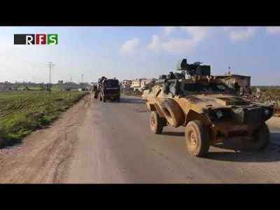 60groszyzawpis - Turecki konwój zmierzający do al-Eis w Aleppo został potraktowany pr...
