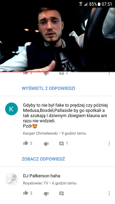 matdar - Ta a wy ciągle gadacie że klaun to fake
#danielmagical #boxdel #palkerson