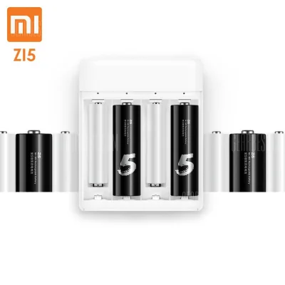 eternaljassie - Xiaomi ZMI ZI5 / ZI7 AA AAA Ni-MH USB Battery Charger - WHITE w dobre...