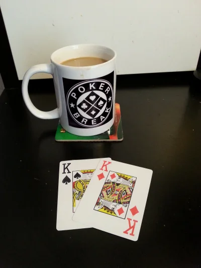 Utini - #Pokerbreak dzięki za niespodziankę. Kawa w królewskim gronie to zawsze jakaś...