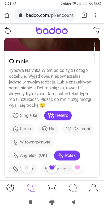 JanczuPL - Wysil się, tańcz, to może dam ci szansę frajerze xD 
#badoo #logikarozowy...