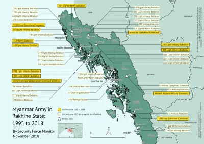 K.....e - Raport dotyczący ostatnich starć Tatmadaw oraz Arakan.

Tatmadaw:
https:...