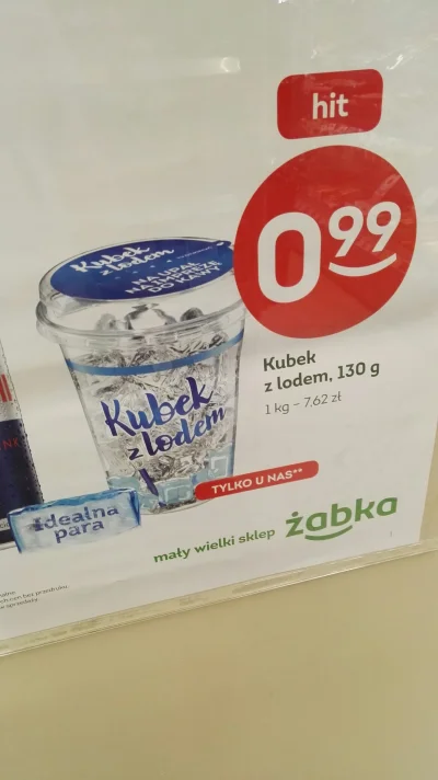 spidero - @SzybkiPociskAkacza: super promocja, w lato bylo po 99 gr ;))))))