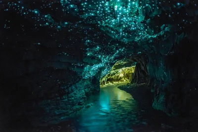Domisiowa69 - pikne too ! Jaskinia Glowworm, Nowa Zelandia.

#earthporn #fotografia