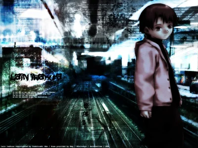 FlaszGordon - #randomanimeshit #art #wallpaper [ #serialexperimentslain #lain ] #4mis...