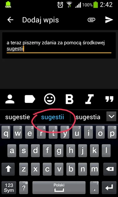 u.....e - !a teraz piszemy zdania za pomocą środkowej sugestii, ja zacznę.


w sumie ...