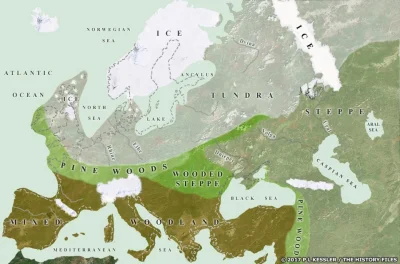 t0ffik - #codziennamapa Mapa ostatniego zlodowacenia w Europie.

#mapporn #ciekawos...