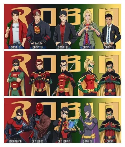antros - #batman #robin #kreskowki #komiks

To jeszcze nie pełny skład batmanich po...