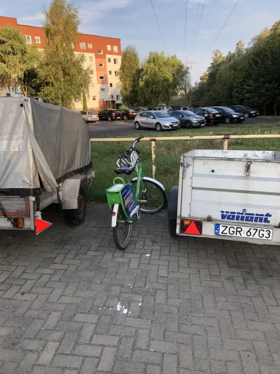 Tryggvason - I cyk, kolejny porzucony rower miejski ( ͡° ͜ʖ ͡°) 

#szczecin #patologi...