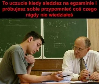 E.....i - To ja dzisiaj na egzaminie ustnym z matematyki dyskretnej :<

#matematyka #...