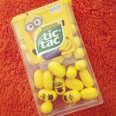 kicioch - #minionki #tictac 
1,59 w Lildu, bananowe :D