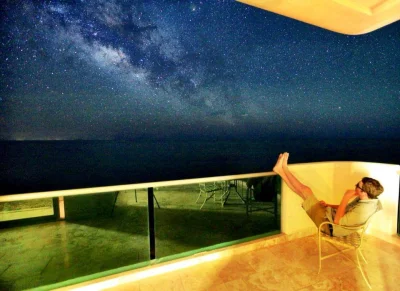 mactrix - Widok na nocne niebo w Puerto Penasco, autor: Sean Parker 

#nocneniebo #as...