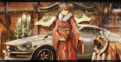 Czokolad - #randomanimeshit #originalcharacter #samochodyanime #nissan #fairlady #240...