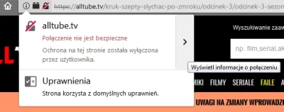 LukaszN - @swiruniowariatunio: Mi pomogło kliknięcie i wyłączenie ochrony na tej stro...
