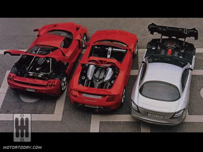 AlfredoDiStefano - Samochody marzeń z mojego dzieciństwa :D 
No może jeszcze Veyron ...