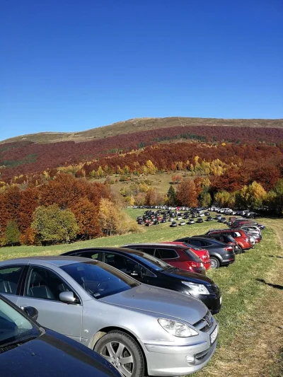 schon - #bieszczady Niedługo na caryńskiej będzie parking.