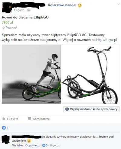 bynon - Ten moment gdy biegniesz stacjonarnie na rowerze za 16k zł i zastanawiasz się...