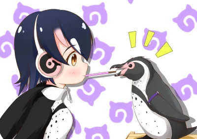 kedzior1916 - #randomanimeshit #kemonofriends #humboldtpenguin #hululu #grapekun