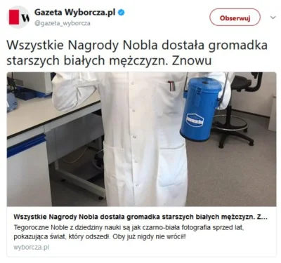 lkg1 - Szowinistyczny i rasistowski Komitet Noblowski się nie spodziewa, że na Czersk...