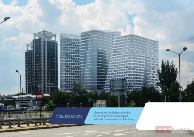 Projekt_Inwestor - Deweloper planuje budowę trzech wieżowców w centrum Katowic. Budyn...