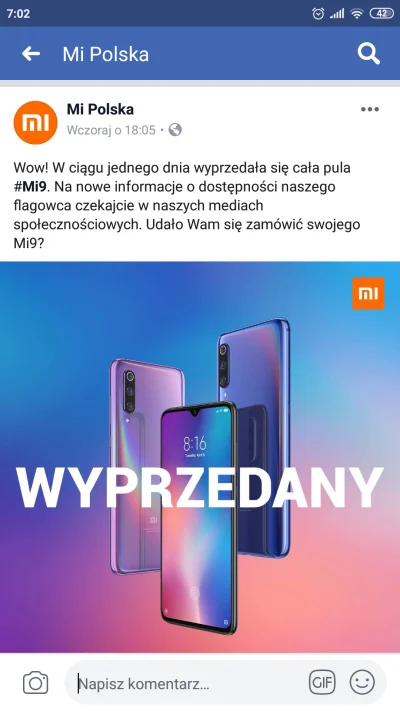 eNse - Widzieli? 
#mi9 #xiaomi