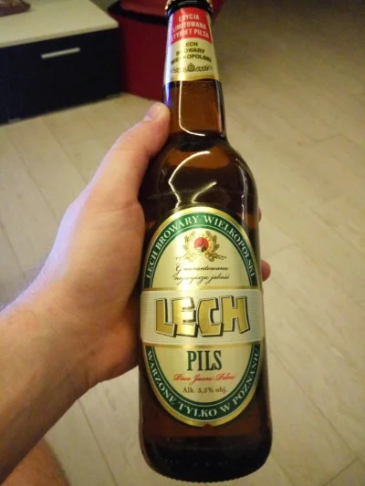 magik-86 - #gimbynieznajo #piwo 
Taki dziś mi się trafił Lech Pils z etykietą którą p...