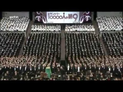 Niezlomny - 10 tysiecy osob spiewa "Ode do radosci" Beethovena. 

#muzykaklasyczna ...