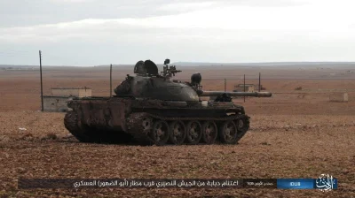 rybakfischermann - Isis pod Abu-Duhur ma już 2 czołgi T55, więc jak widać szybko leps...