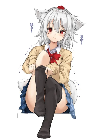 M.....l - #randomanimeshit #touhou #inubashirimomiji #kemonomimi #zakolanowkianime #a...