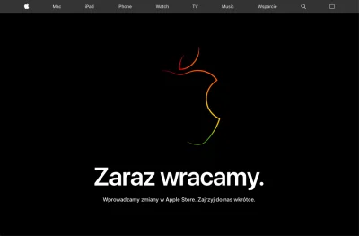 narowerzesamochodem - Coś nowego wprowadzają, że Apple Store nieczynny? #apple #ios