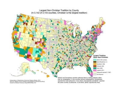 k.....m - #kartografiaekstremalna #mapy #dataisbeautiful #mapporn #religia #usa

Ja...