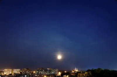 bloo777 - Astromirki, właśnie trwa półcieniowe zaćmienie księżyca! Maksimum ok 20:55....