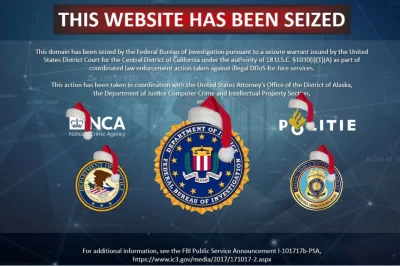 konik_polanowy - FBI kicks some of the worst ‘DDoS for hire’ sites off the internet
...