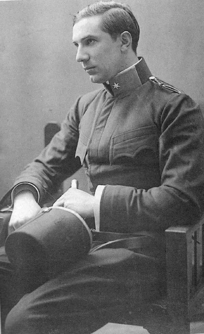 myrmekochoria - Béla Lugosi w mundurze armii Austro - Węgierskiej (porucznik), 1916. ...
