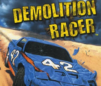 Raki - @Prychacz 
http://www.ps1fun.com/thumbs/Demolition_Racer.jpg