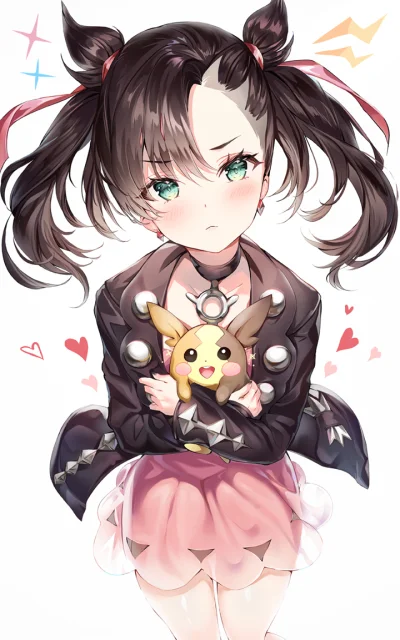 Kamil85R - #marnie #pokemon #anime #randomanimeshit #mary #morpeko