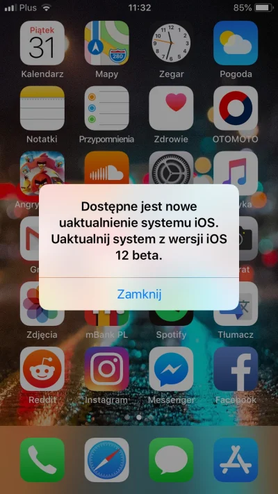 BojeSieOZdrowie - Mam bete iOS 12. Telefon krzyczy o pobranie aktualizacji ale po wej...