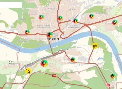 firunna - @WeXiMaRRy: Mapa łatwo pozwala namierzyć Urzędniczą w Toruniu xD