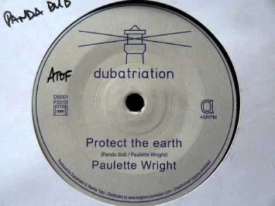 bauagan - Panda Dub Feat. Paulette Wright - Protect The Earth - 7inch / Dubatriation
...